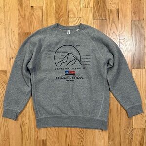 Mount Snow Vermont Crewneck Sweatshirt